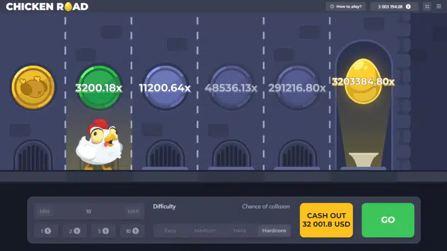 Pelin ominaisuudet Chicken Cross.